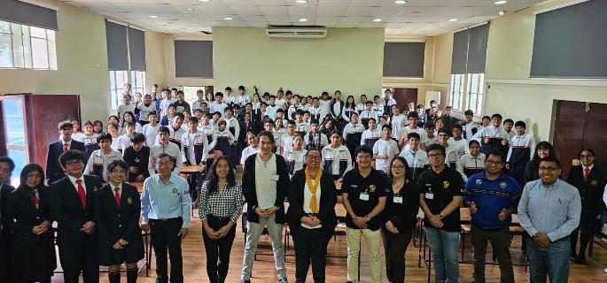 Visita al Colegio Coar La Libertad